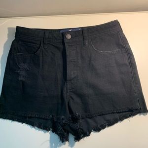 Hollister Black Mom Shorts
